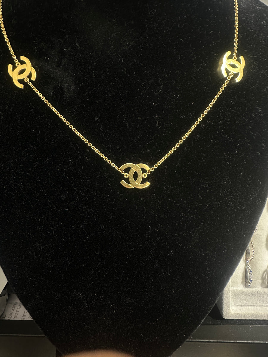 18K Yellow Gold Chain Necklace – Pre-Loved