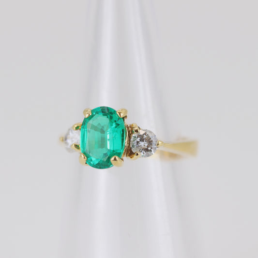 18K Yellow Gold 2.30ct Diamond Ring