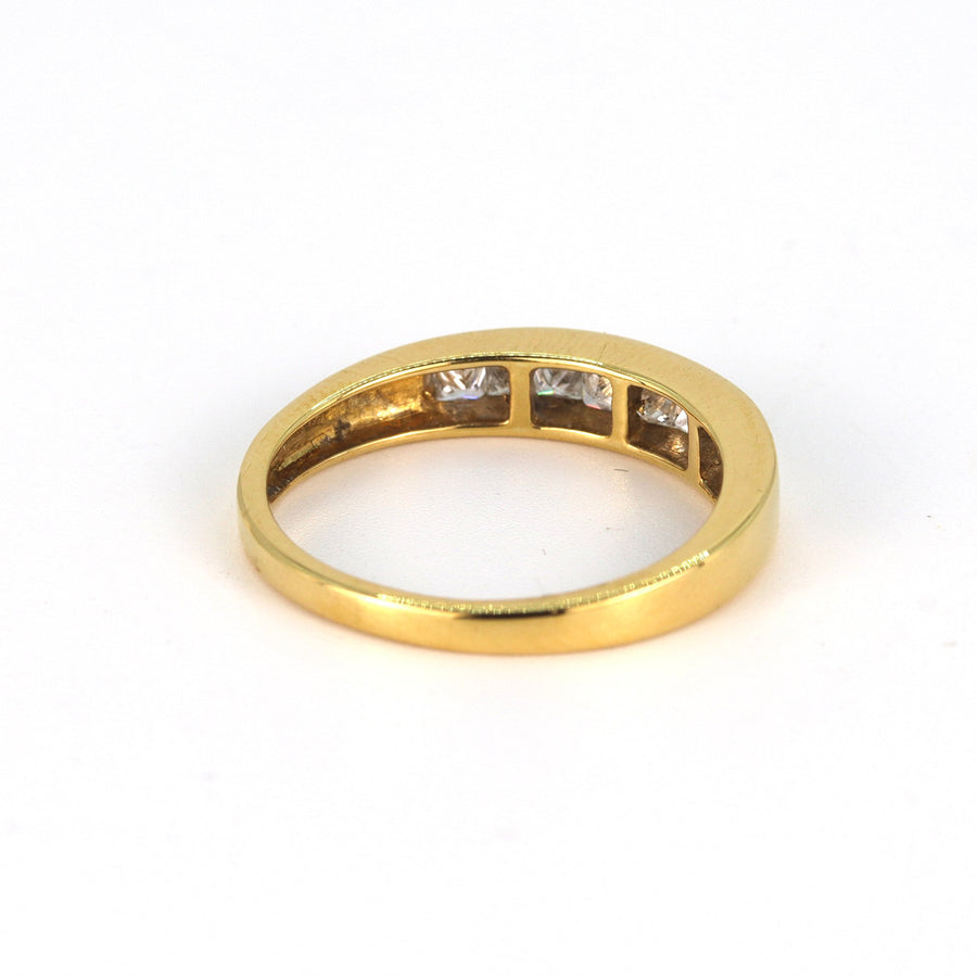 18K Yellow Gold 0.50ct Diamond Ring – Pre-Loved