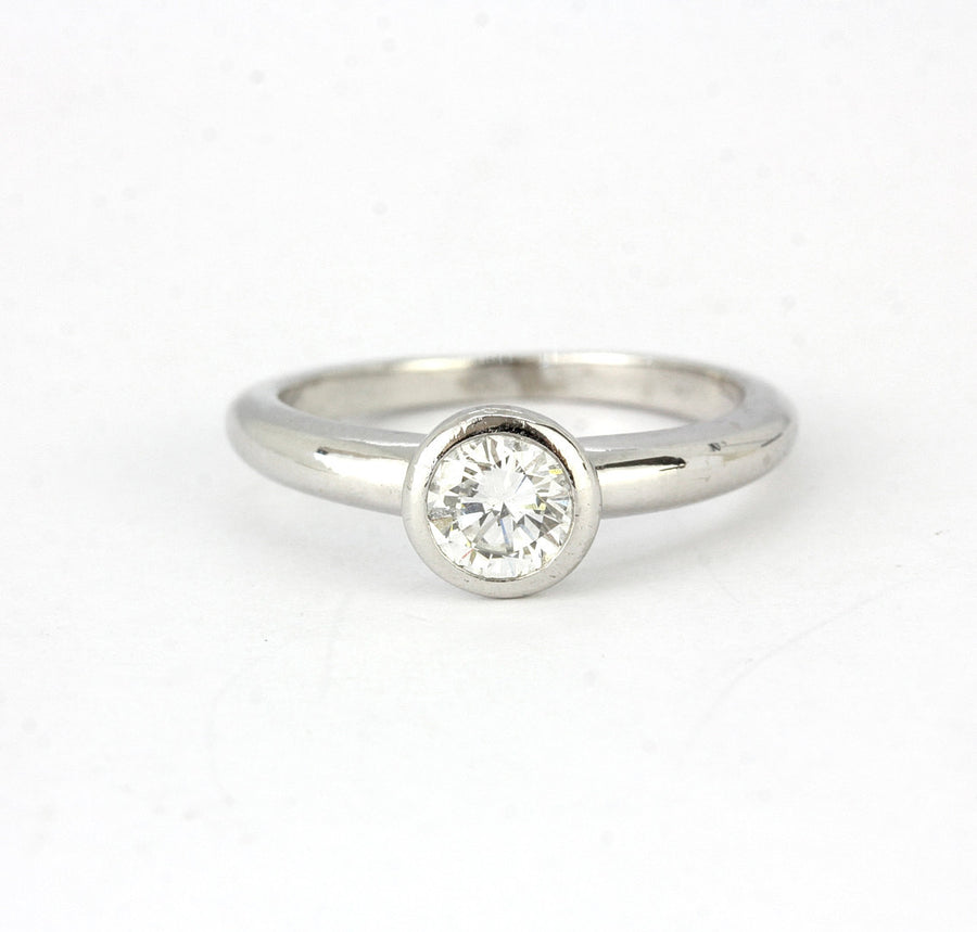 Platinum 0.50ct Diamond Ring – Pre-Loved