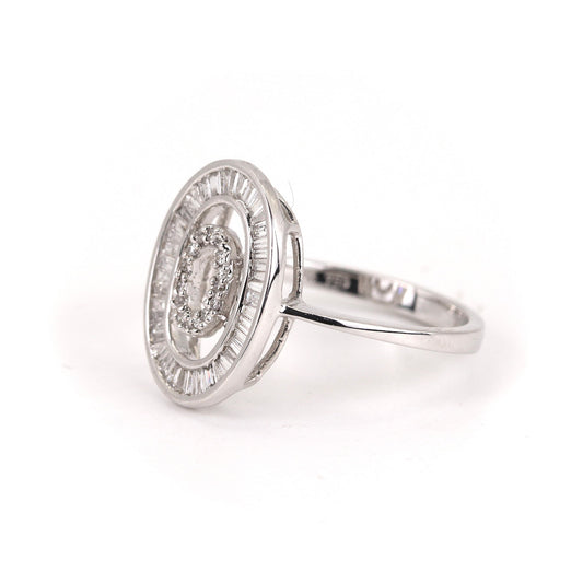 18K White Gold 0.48ct Diamond Ring