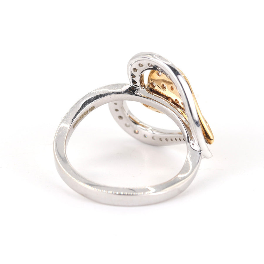 18K White & Rose Gold 0.80ct Diamond Ring – Pre-Loved
