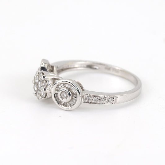 18K White Gold 0.46ct Diamond Ring