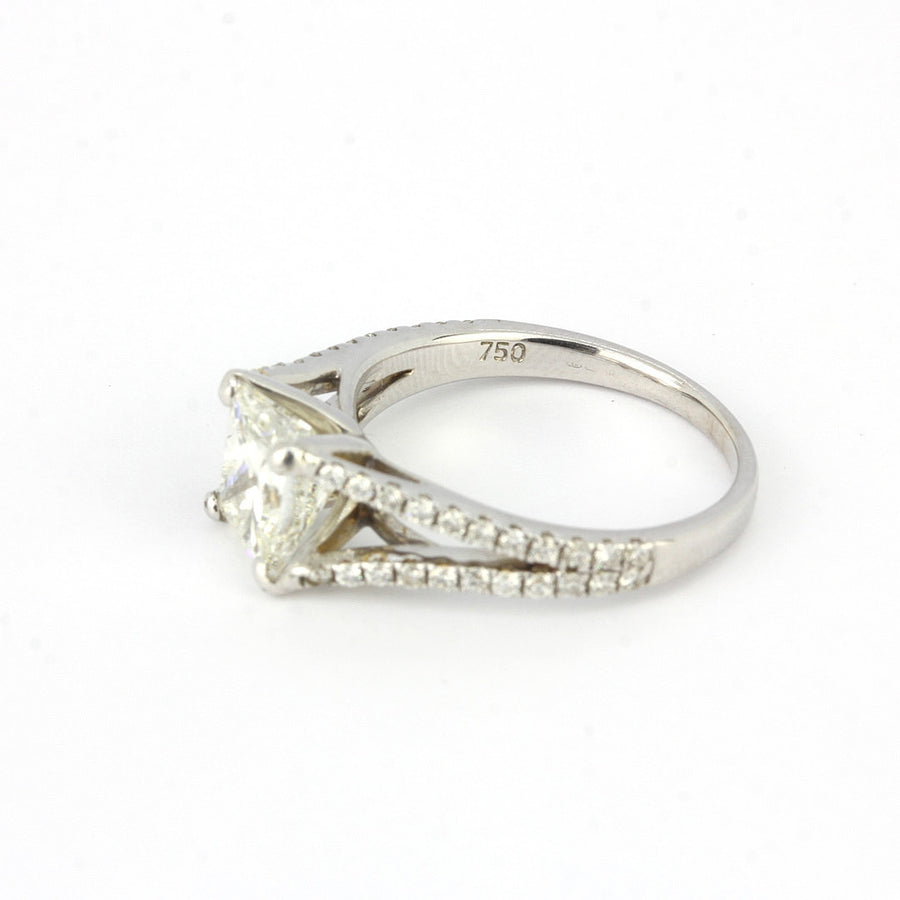 18K White Gold 2ct Diamond Ring – Pre-Loved