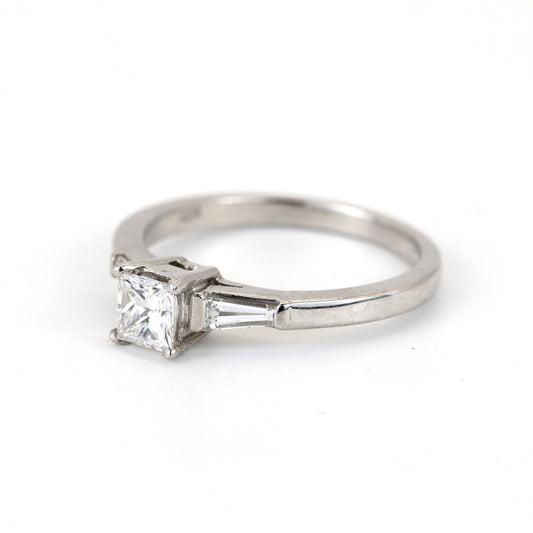 18K White Gold 0.41ct Diamond Ring