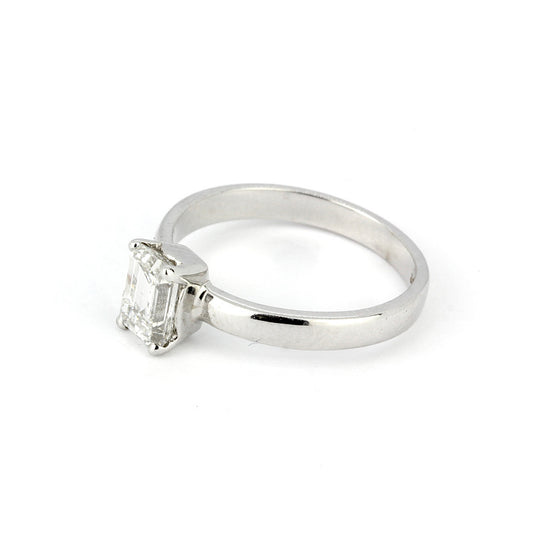 18K White Gold 1ct Diamond Ring