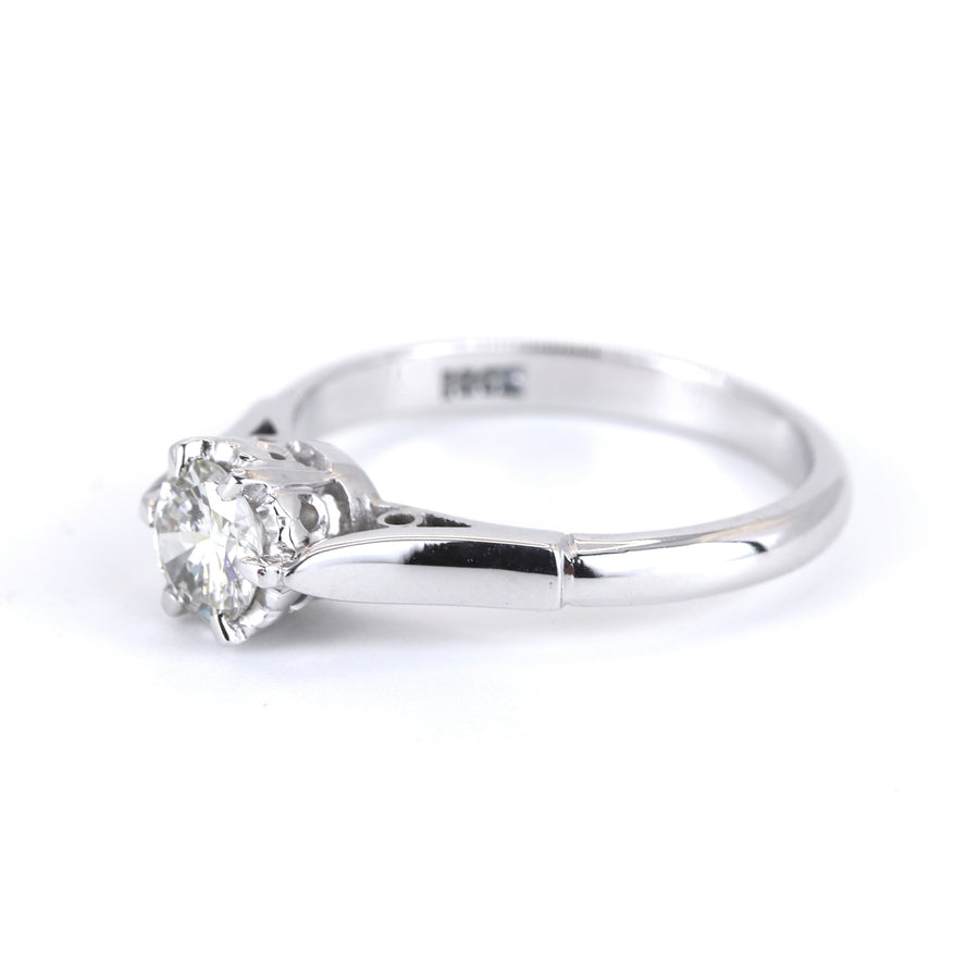 18K White Gold Diamond Ring (DR695) – Pre-Loved