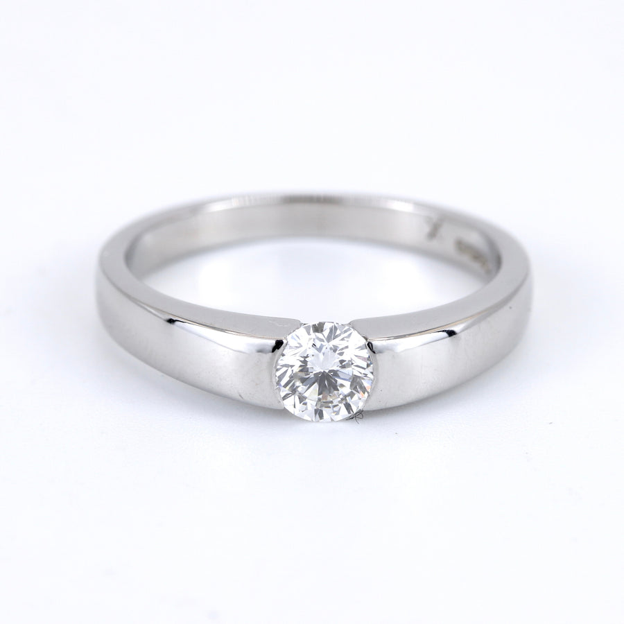 Platinum 950 0.50ct Diamond Ring – Pre-Loved