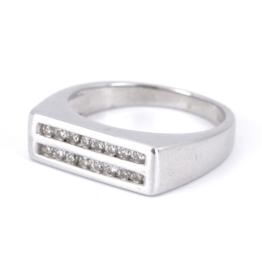 18K White Gold 0.40ct Diamond Ring
