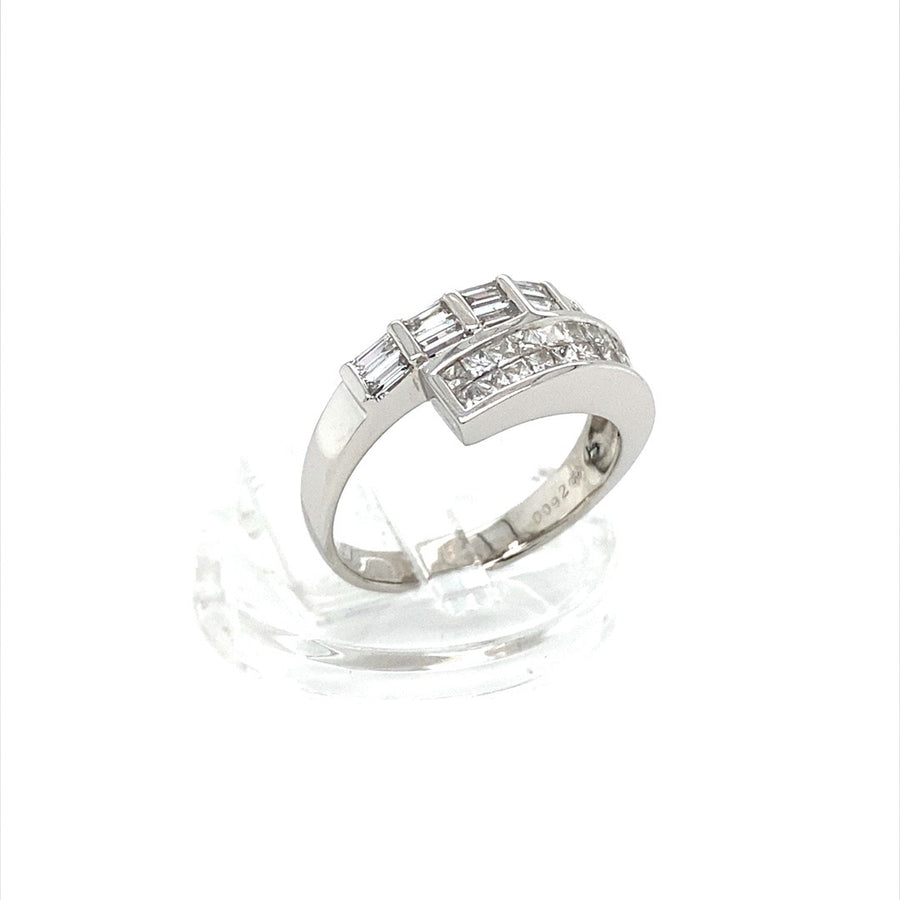 18K White Gold 0.92ct Diamond Ring