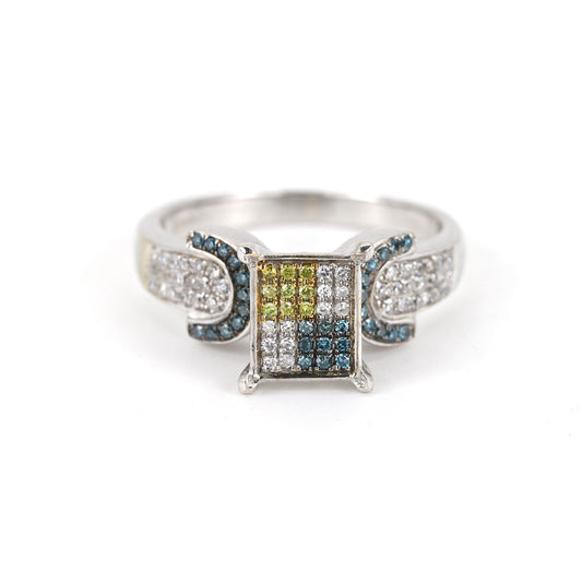 9K White Gold 0.50ct Diamond Ring