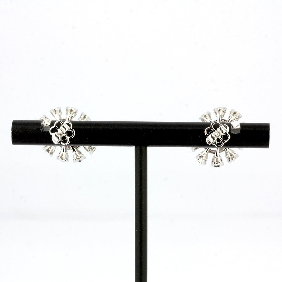 18K White Gold Gemstone & Diamond Jewellery Set – Pre-Loved