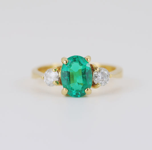 18K Yellow Gold 2.30ct Diamond Ring