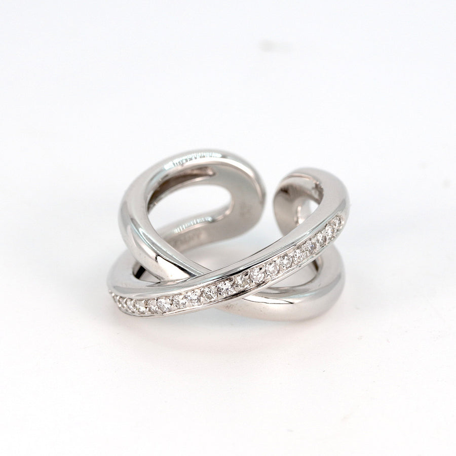 18K White Gold 0.44ct Diamond Ring