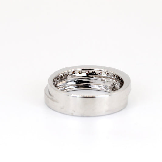 18K White Gold 0.15ct Diamond Ring