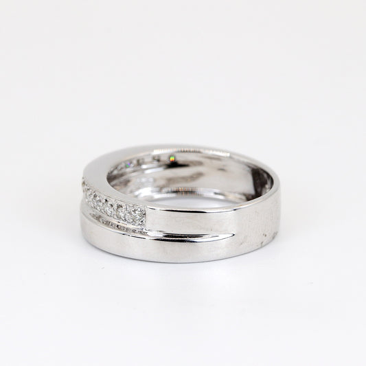 18K White Gold 0.15ct Diamond Ring