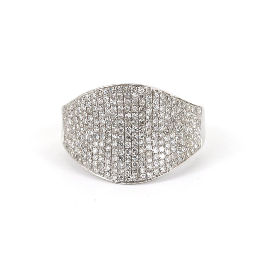 18K White Gold 0.97ct Diamond Ring