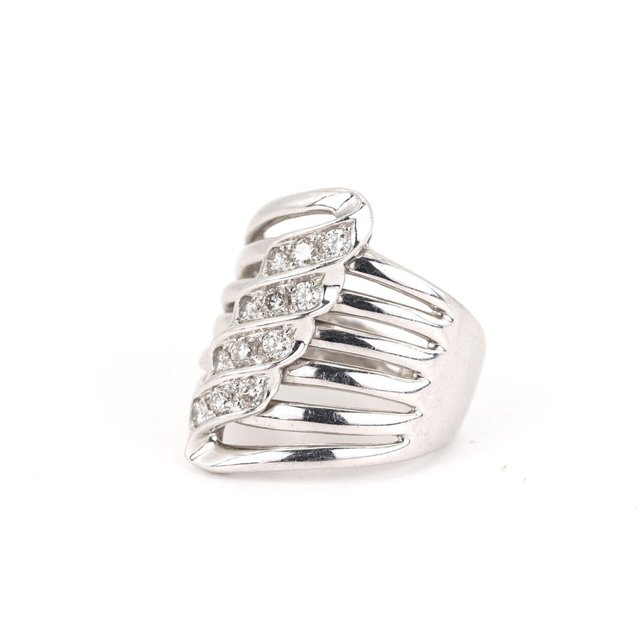 18K White Gold 0.50ct Diamond Ring
