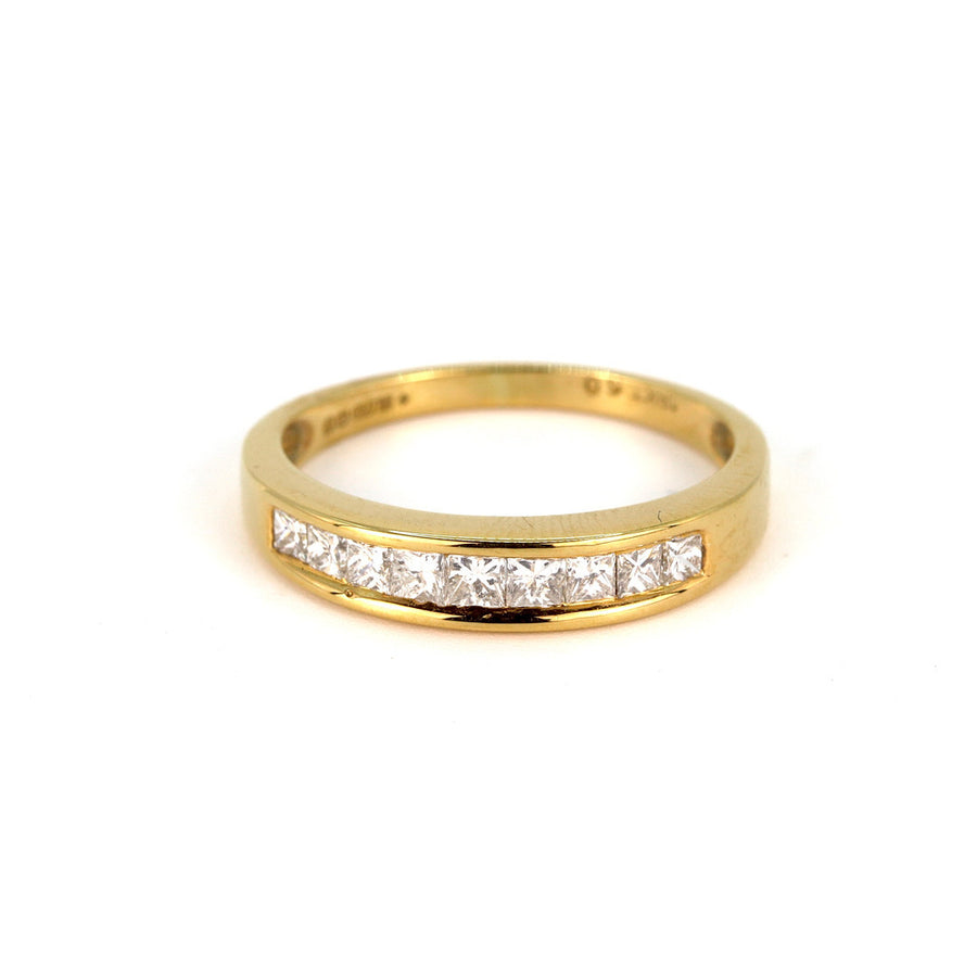 18K Yellow Gold 0.50ct Diamond Ring
