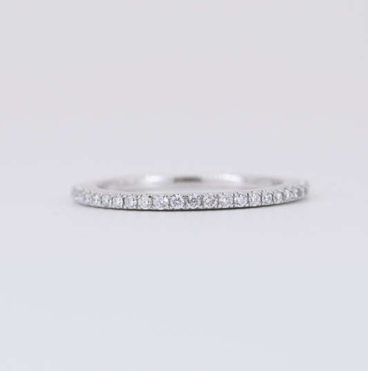 18K White Gold 0.15ct Diamond Ring