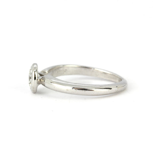 Platinum 0.50ct Diamond Ring