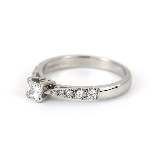 Platinum 950 Diamond Ring
