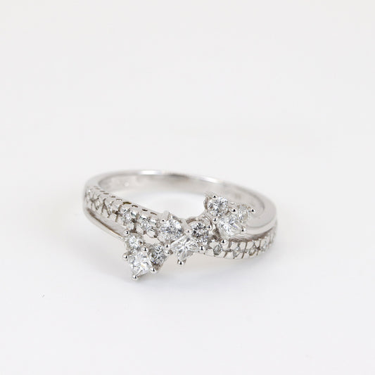18K White Gold 0.57ct Diamond Ring