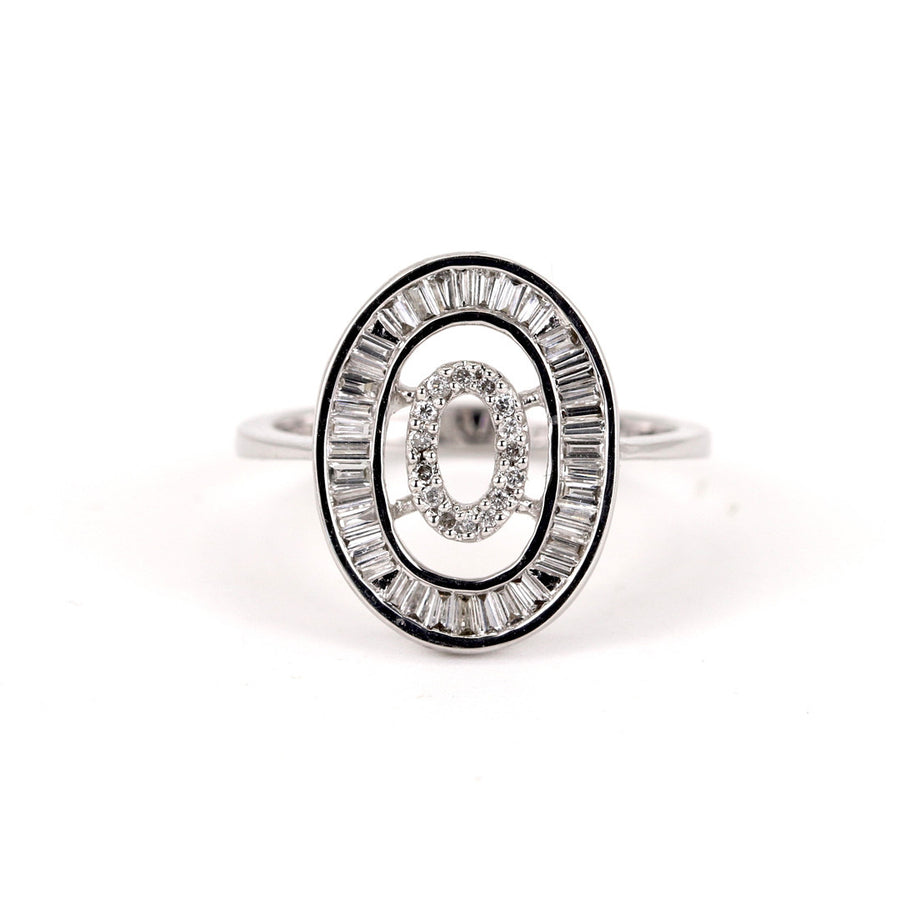 18K White Gold 0.48ct Diamond Ring – Pre-Loved