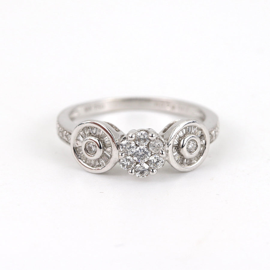 18K White Gold 0.46ct Diamond Ring