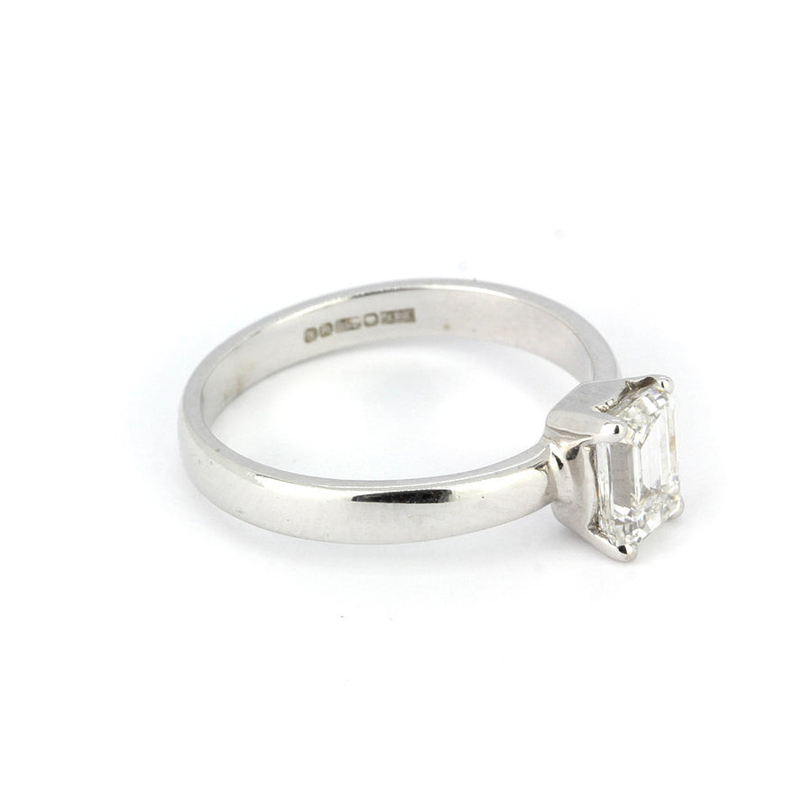 18K White Gold 1ct Diamond Ring – Pre-Loved