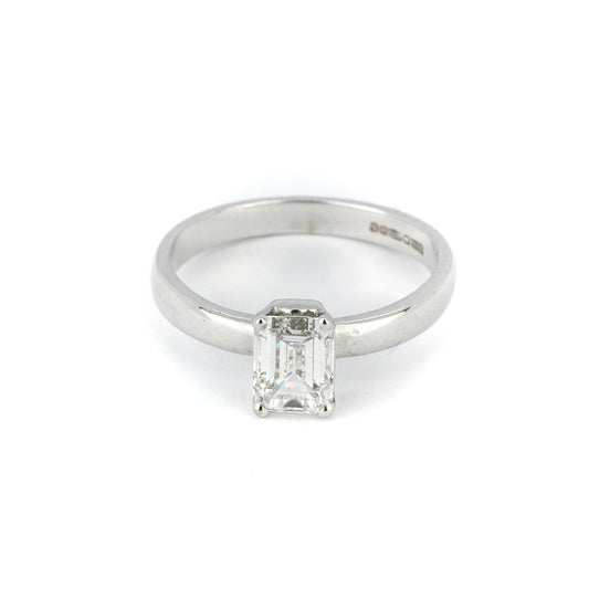 18K White Gold 1ct Diamond Ring