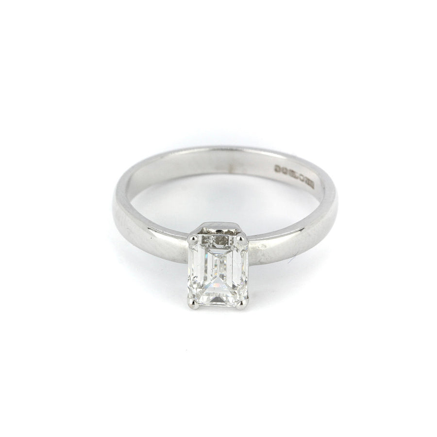 18K White Gold 1ct Diamond Ring