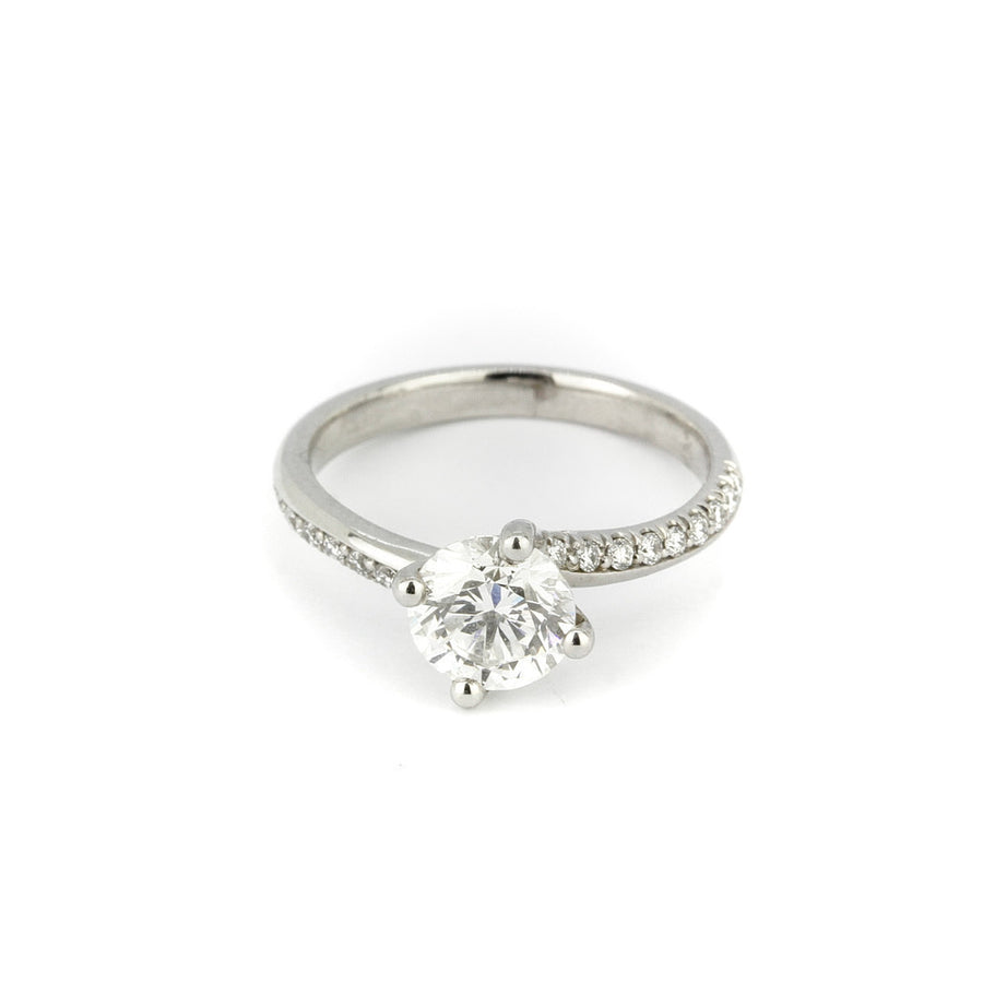 Platinum 1.16ct Diamond Ring