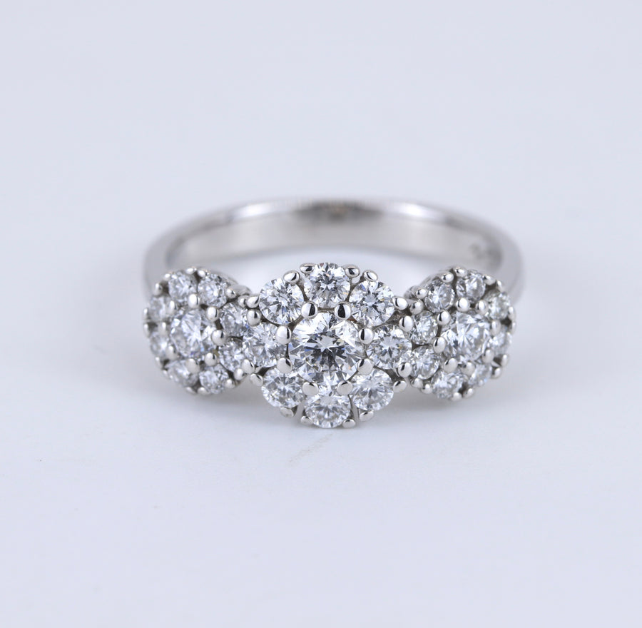 18K White Gold 0.50ct Diamond Ring