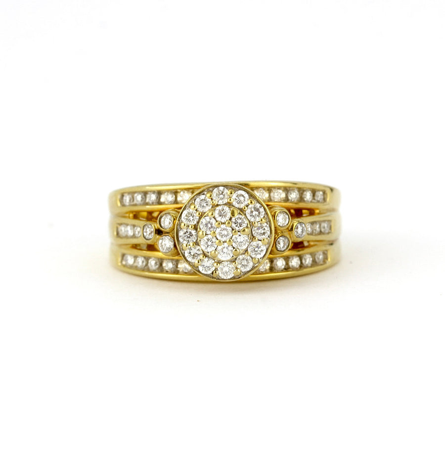 18K Yellow Gold 0.60ct Diamond Ring