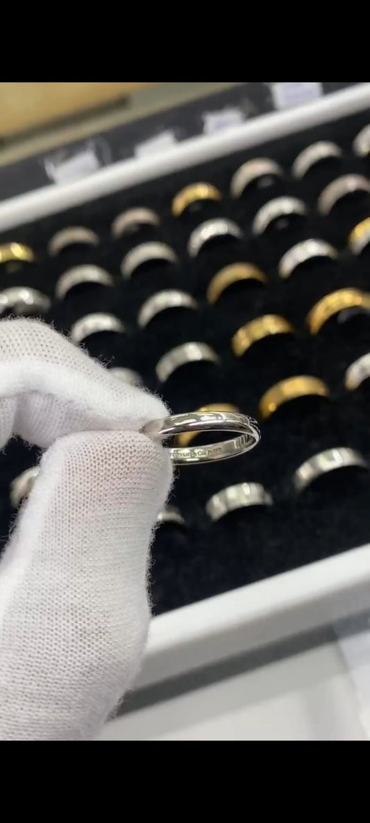 Tiffany & Co Platinum 950 Band