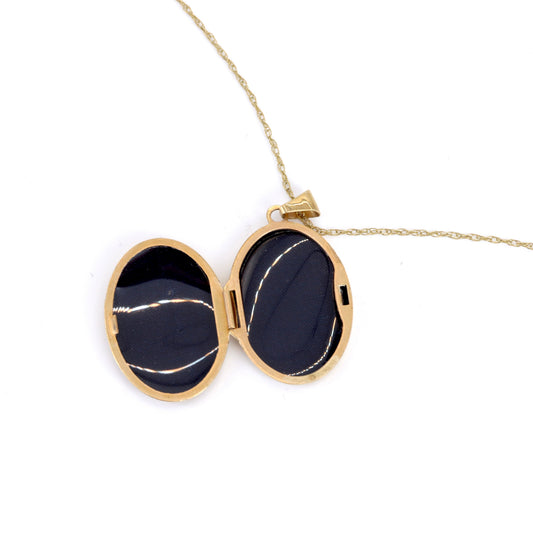 Yellow Gold Diamond Pendant