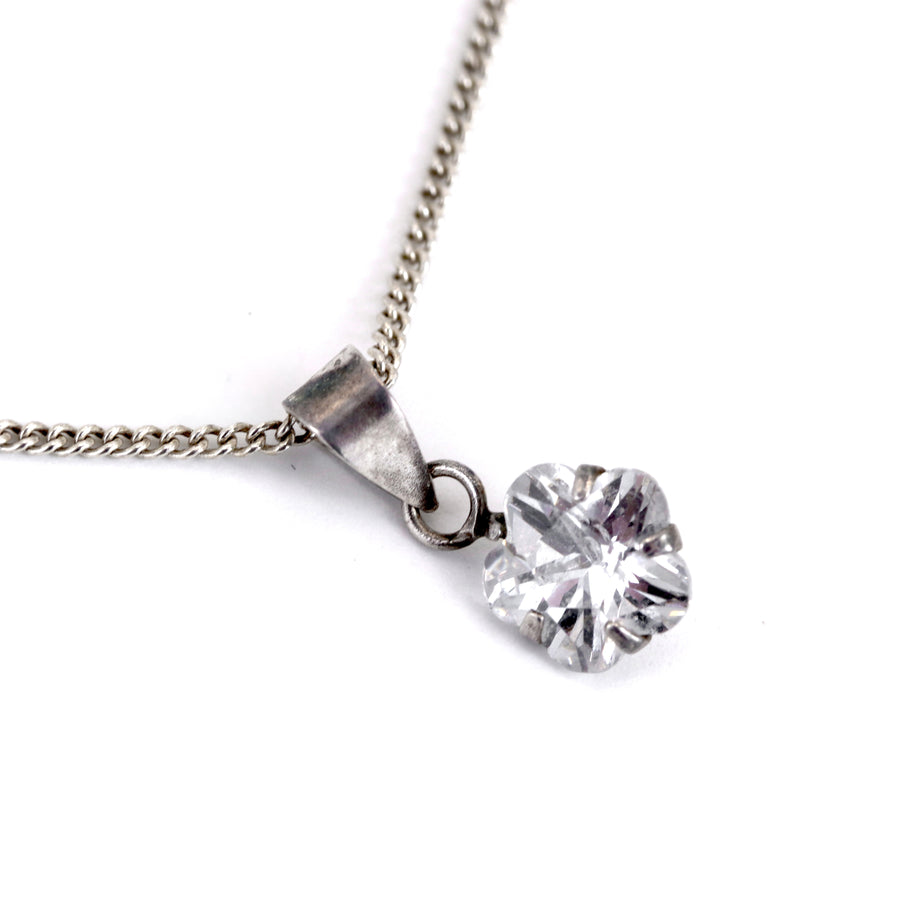 Silver Pendant Necklace – Pre-Loved