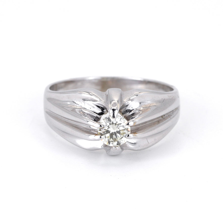 18K White Gold 0.35ct Diamond Ring